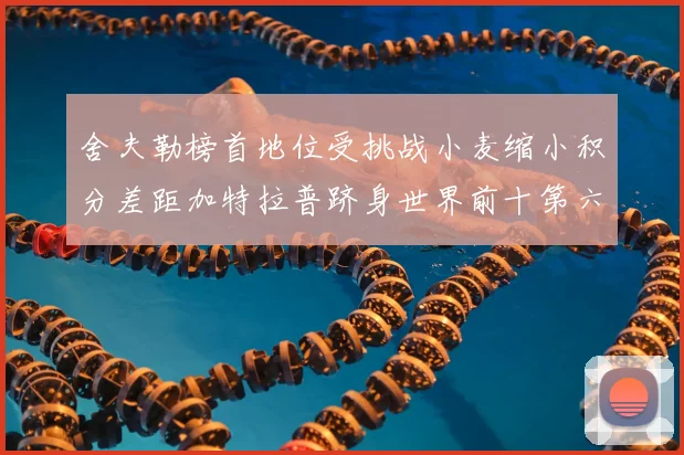 舍夫勒榜首地位受挑战小麦缩小积分差距加特拉普跻身世界前十第六